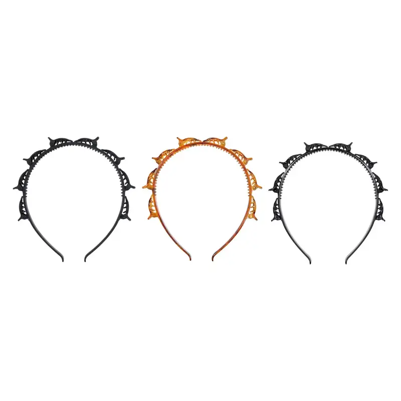 Butterfly Clip Headbands Set