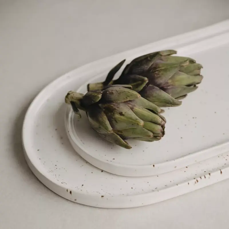 Calma Oval Plate