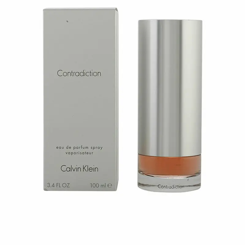 Calvin Klein Contradiction Damesparfum EDP 100 ml - Elegant Bloemig Houtachtig Parfum