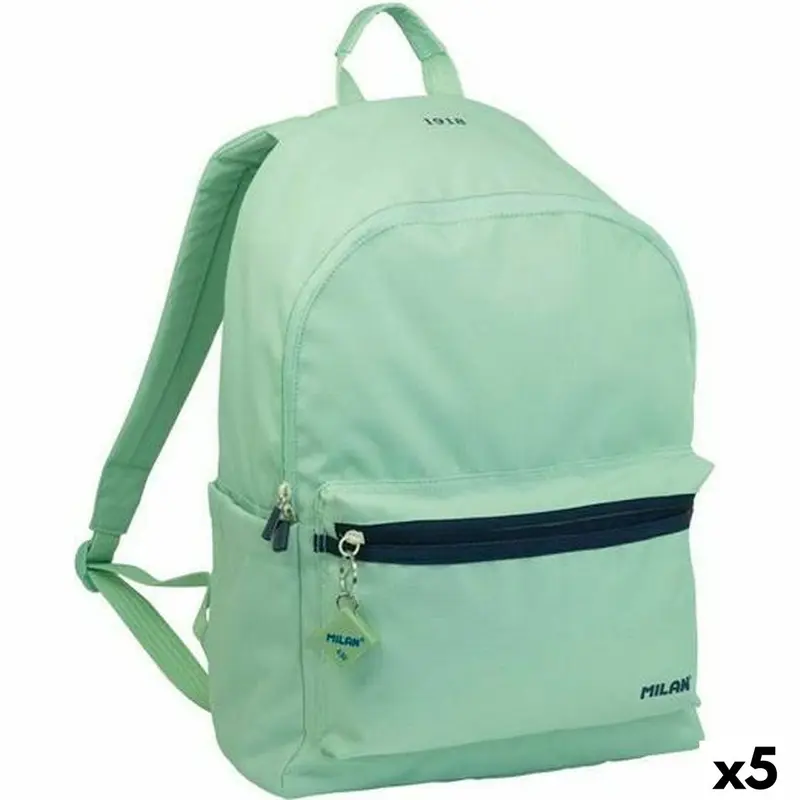 Casual Rugtas Milan Groen 22 L 41 x 30 x 18 cm (5 Stuks)