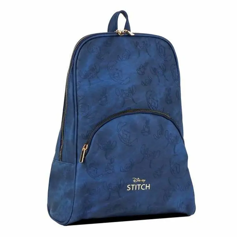 Casual Rugtas Stitch Blauw 27,1 x 34 x 12 cm