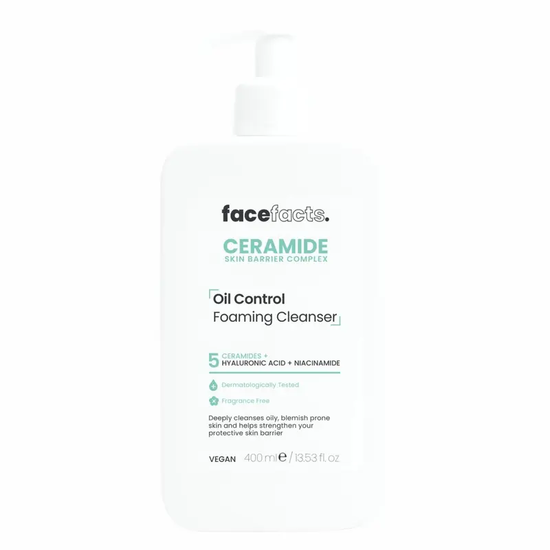 Ceramide Oil Control Foaming Cleanser 400ml