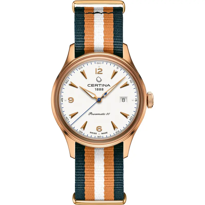 Certina C0384073803700 Herenhorloge - Automatisch Blauw/Goud Ø 41mm