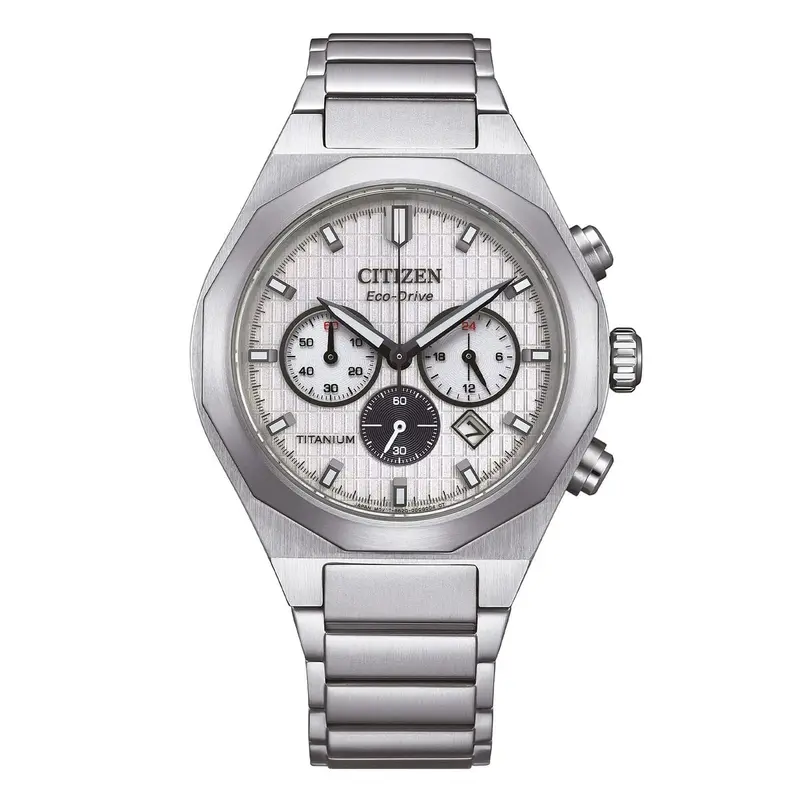Citizen Super Titanium Herenhorloge - Eco-Drive Zilverkleurig