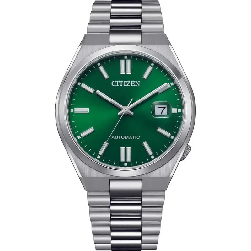 Citizen Tsuyosa Automatic Herenhorloge - Groen/Zilver Ø 40mm