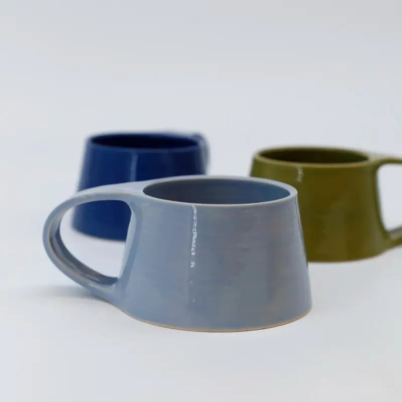 Coffee Cup - Flat Handle - LARGE