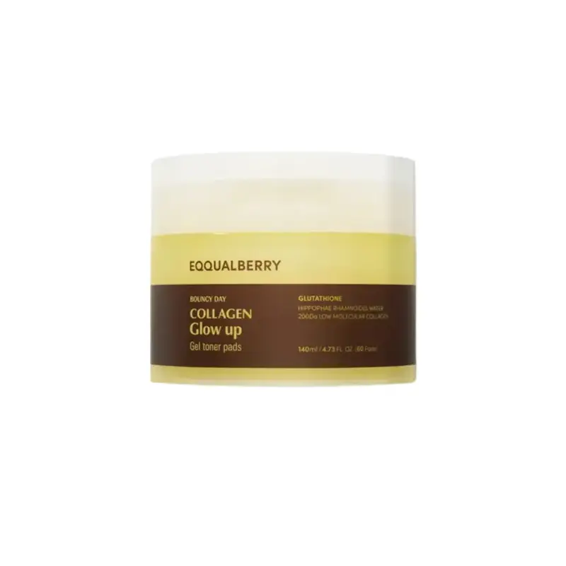 Collagen Glow Up Gel Toner Pads