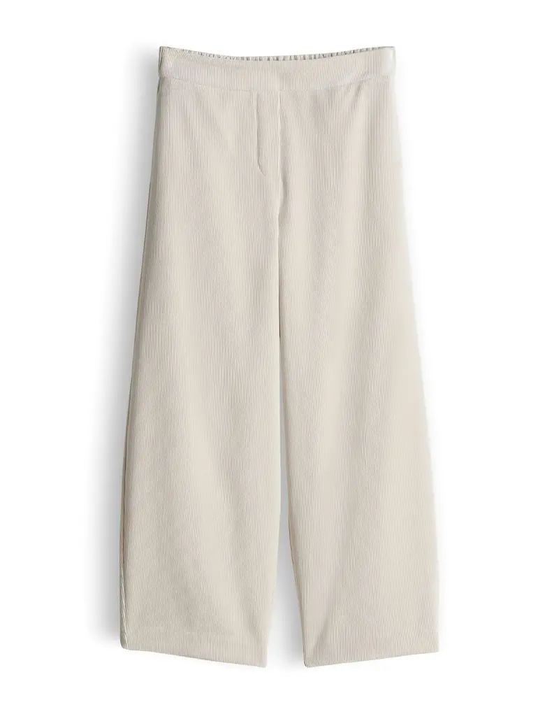 Cordhose | Barrel Fit mit O-Silhouette, Mid Waist und Cropped Länge