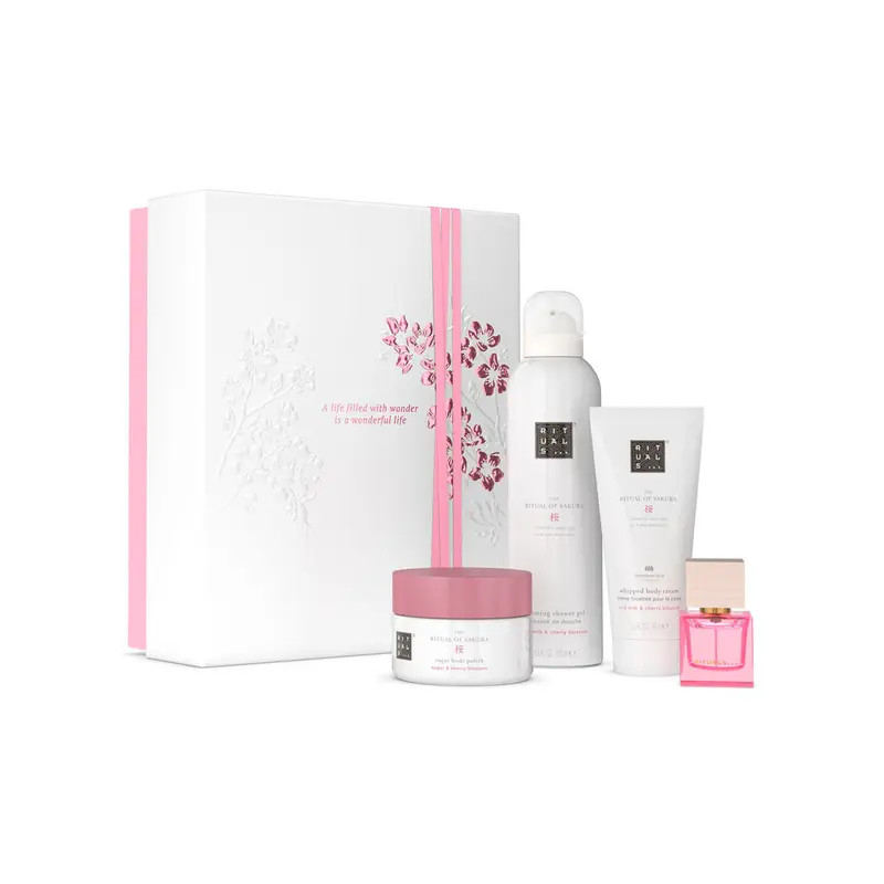 Cosmetica Set Rituals THE RITUAL OF SAKURA 4 Onderdelen