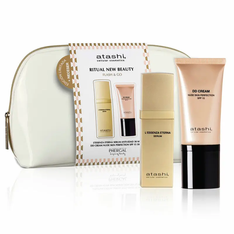 Cosmeticaset voor Dames Atashi L'ESSENZA ETERNA 3 Onderdelen