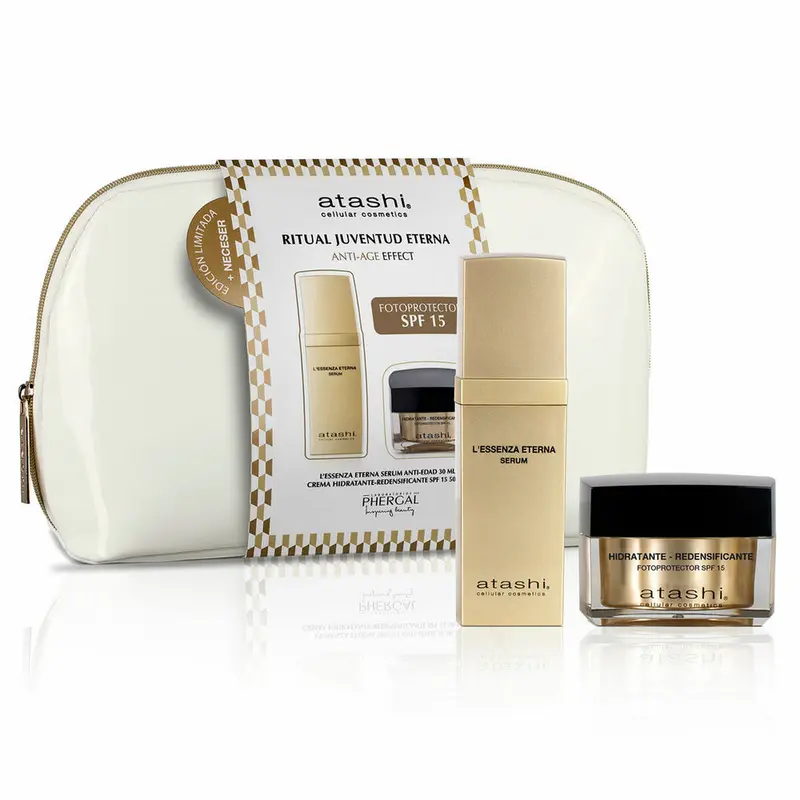 Cosmeticaset voor Dames Atashi L'ESSENZA ETERNA 3 Onderdelen