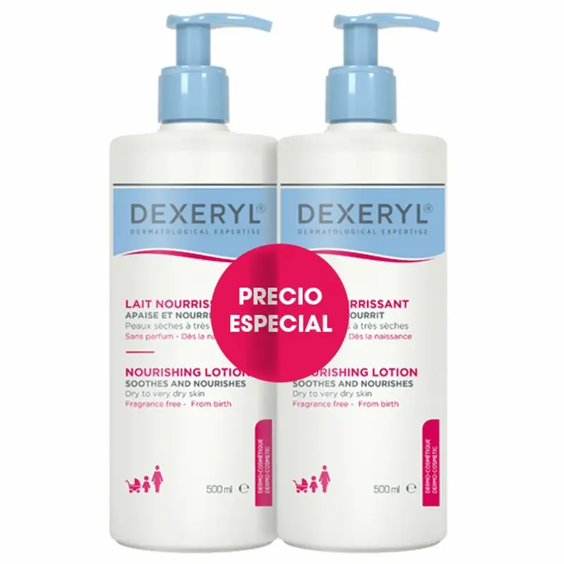Cosmeticaset voor Dames Dexeryl LOCIÓN NUTRITIVA 500 ml