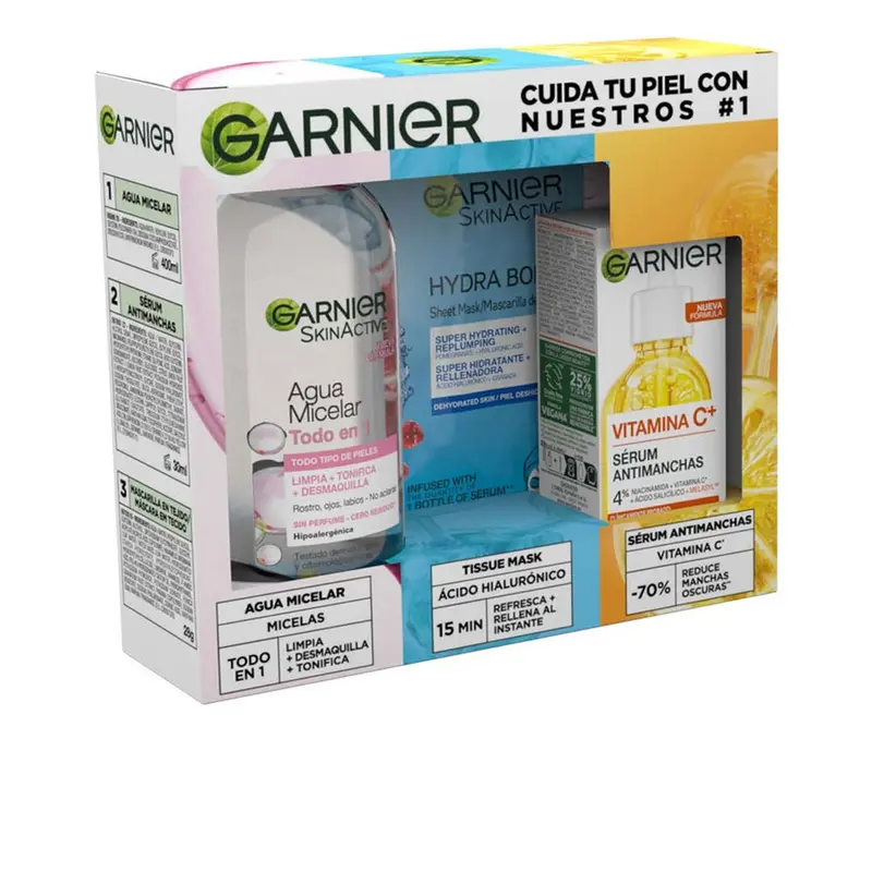 Cosmeticaset voor Dames Garnier SKINACTIVE 3 Onderdelen