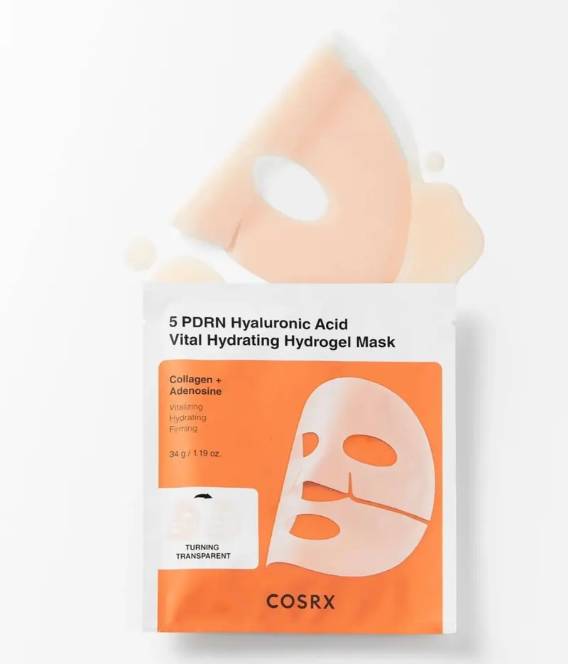 COSRX 5PDRN Hyaluronic Acid Vital Hydrating Hydrogel Mask 1pc