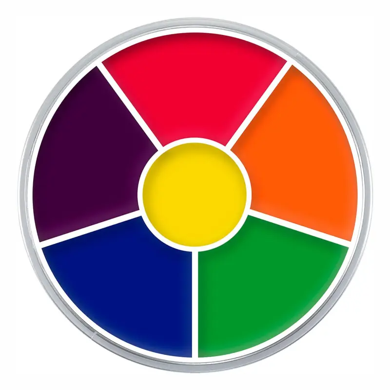 Cream Color Circle Uv Dayglow Standard