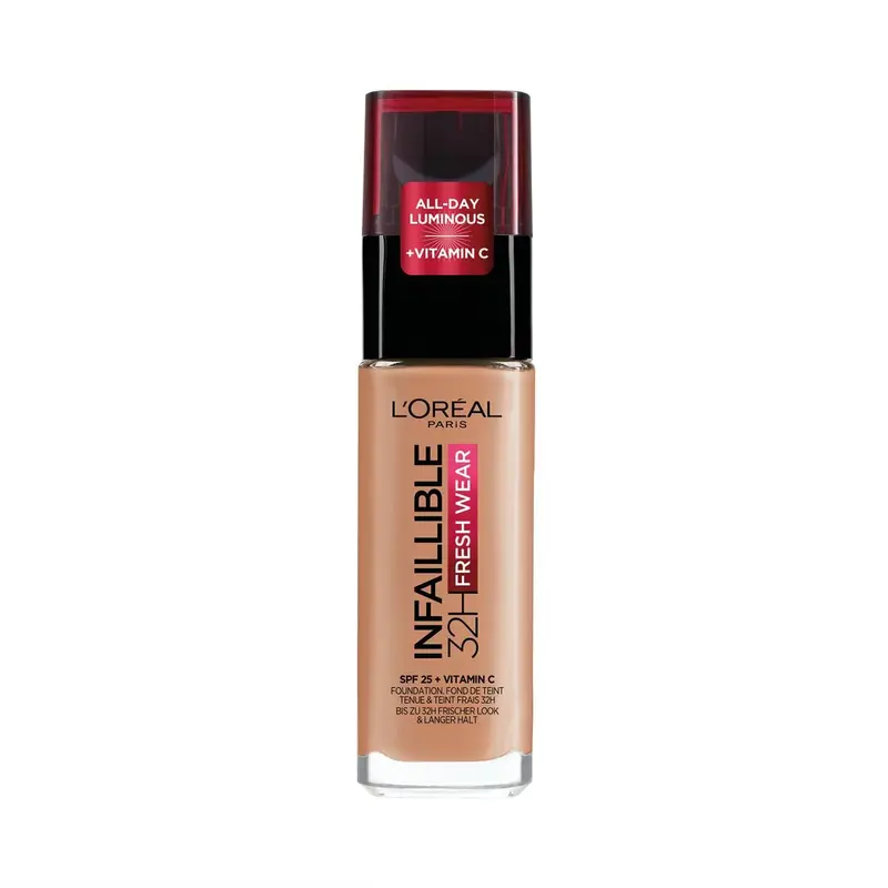 Crème Make-up Basis L'Oreal Make Up Infaillible Nº 300-ambre Spf 25 30 ml