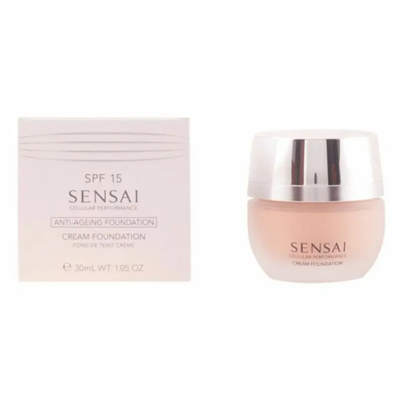 Crème Make-up Basis Sensai 2524933 30 ml Beige Spf 15
