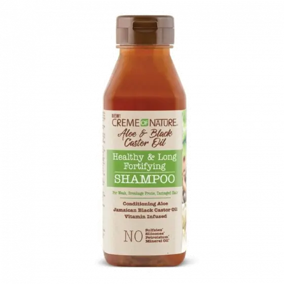 Creme of Nature Aloe Black Castor Oil Shampoo 12oz