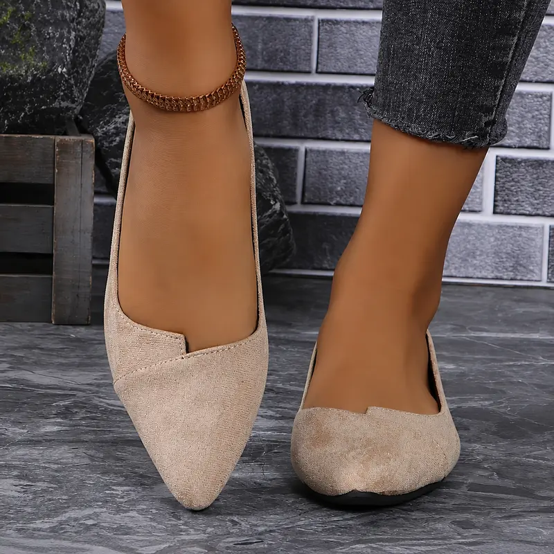 Damen-Ballerinas Elegant & Bequem | Weiches Kunstleder & Komfortsohle | Rutschfest & Vielseitig
