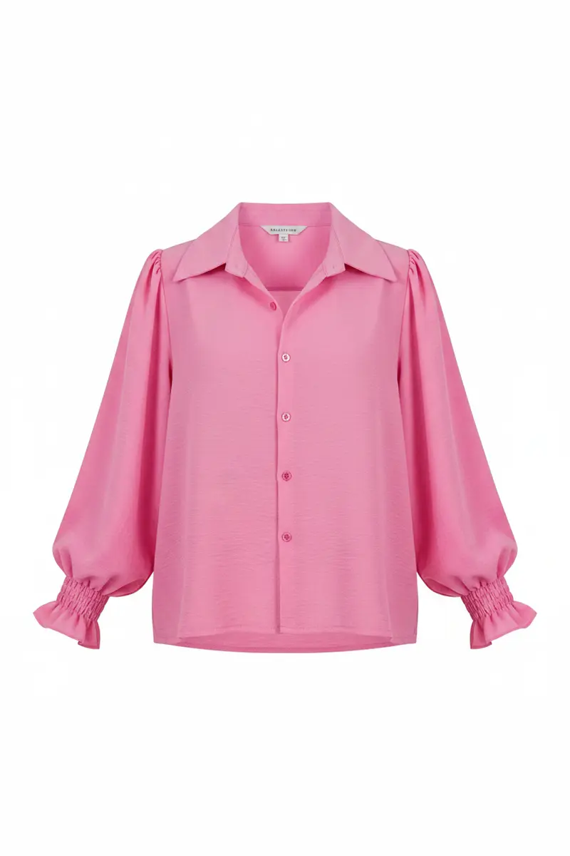 Damen Bluse | Ballonärmel Bluse mit lockerem Schnitt und vielseitigem Styling