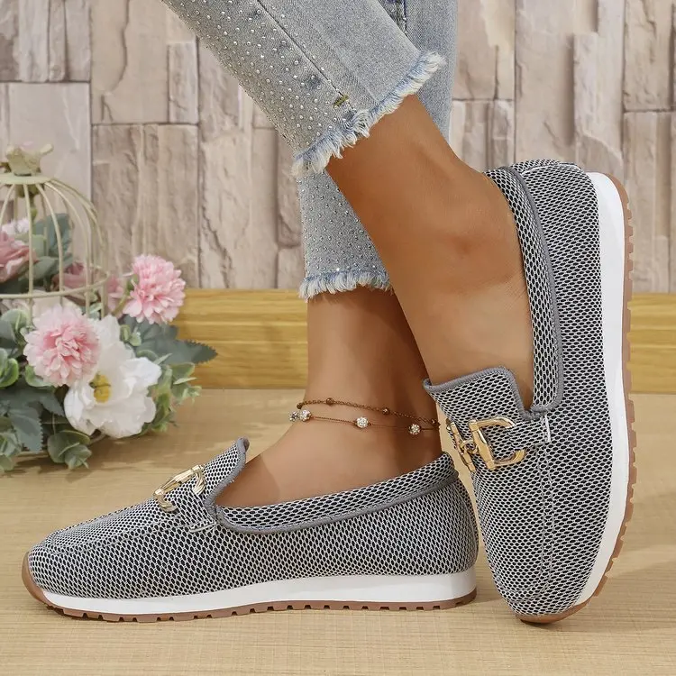 Damen Canvas Sneaker | Atmungsaktive Low Top Freizeitschuhe mit flacher Sohle für Alltag und Freizeit