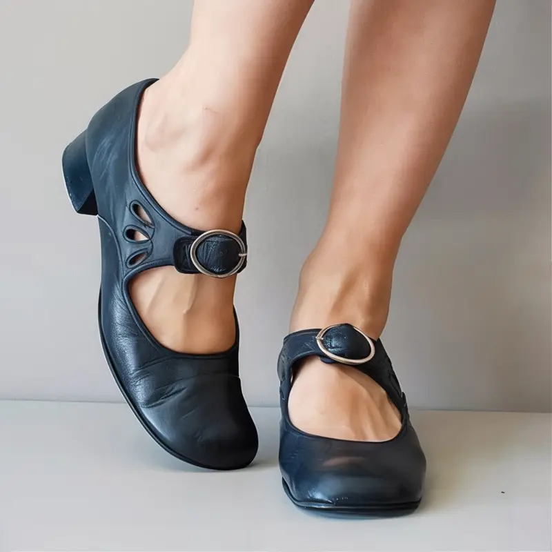 Damen Ledersandalen | Komfort-Fußbett, weiches Leder und rutschfeste Sohle für den Sommer