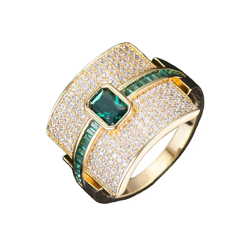 Damen Ring mit Cubic Zirkonia | Eleganter Stapelring im Luxus-Design | Funkelnder Statement- & Verlobungsring