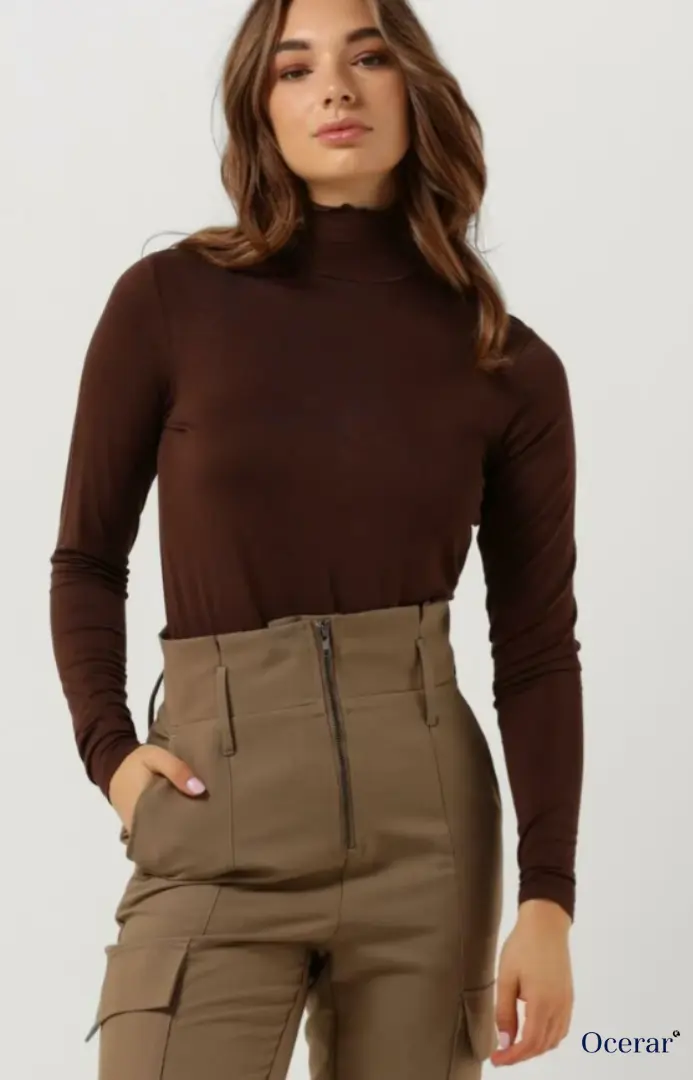 Damen Rollkragenpullover | Warm & weich mit leichter Dehnung für Herbst und Winter