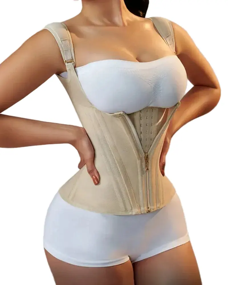 Damen Shapewear Korsett Body | Figurformender Body Shaper mit Starker Unterstützung | Atmungsaktiv & Komfortabel