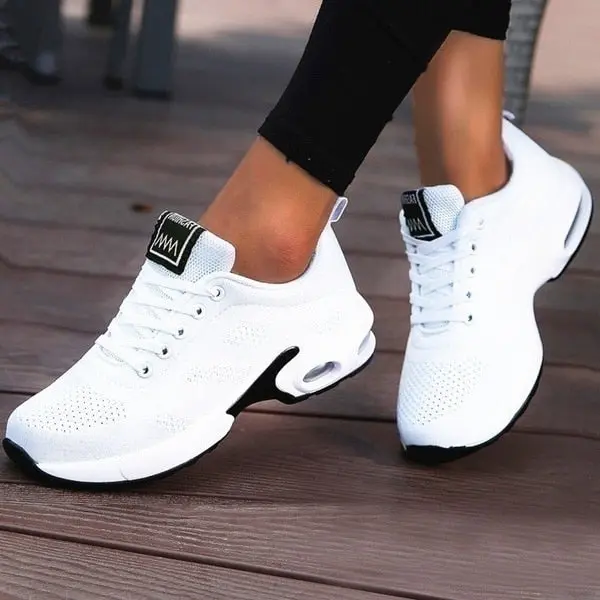 Damen-Sneaker | Ergonomisch mit Dämpfung, Fußgewölbe-Stütze und stabiler Passform