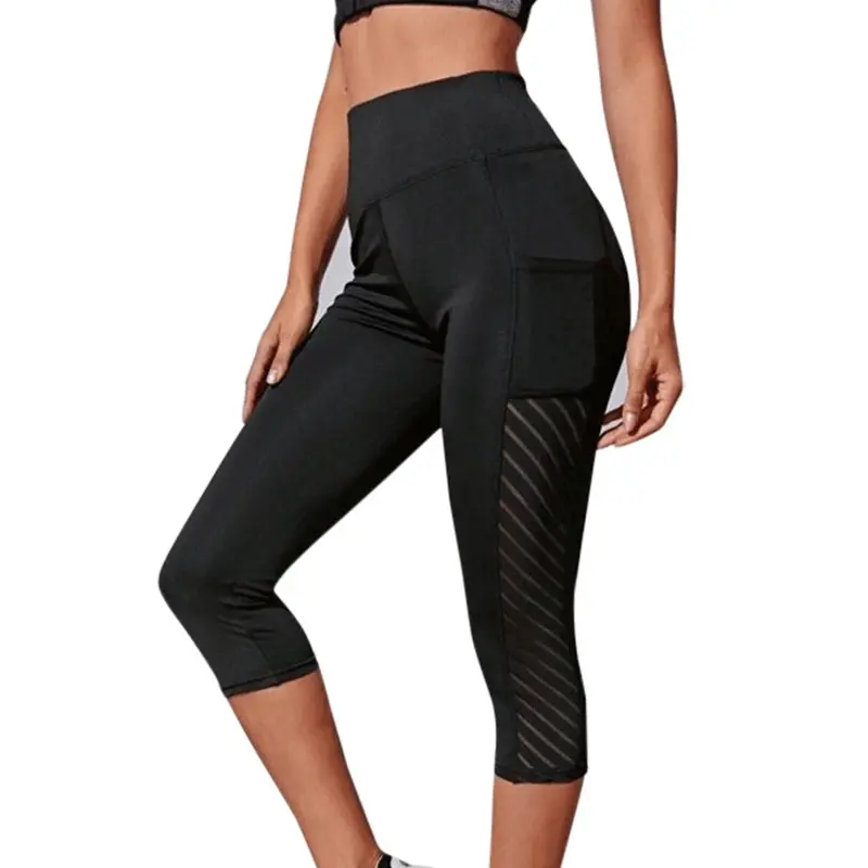 Damen Sportleggings | Schnell trocknende Trainingsleggings mit nahtloser Passform für Fitness, Yoga und Laufen