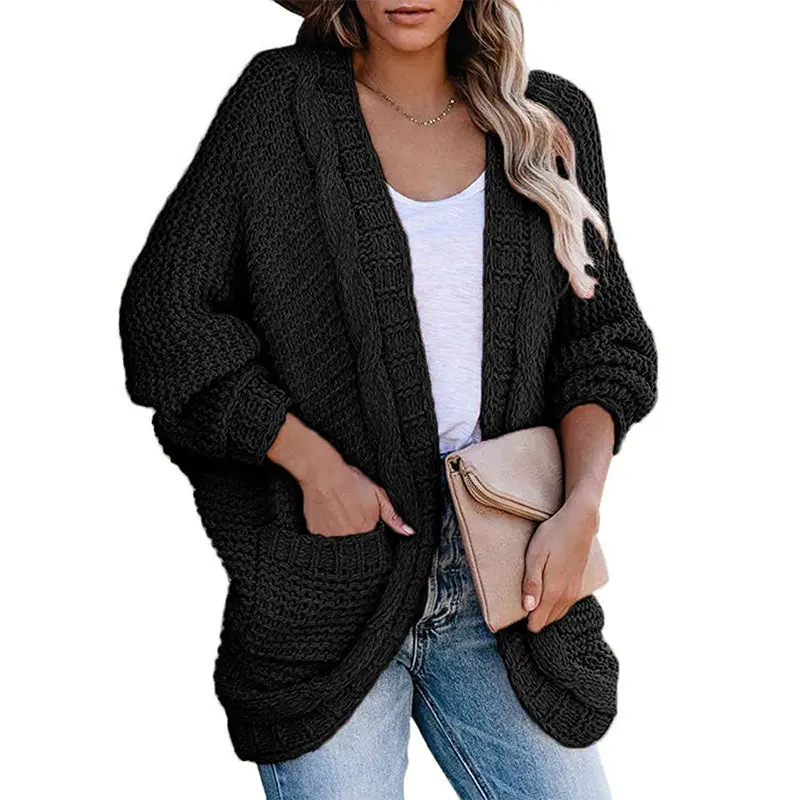 Damen Strick Cardigan | Weiche Strickstruktur & bequeme Passform für Büro, Alltag und Freizeit