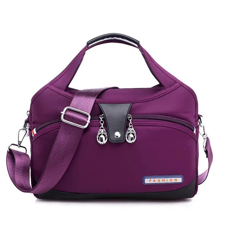 Damen Umhängetasche | Diebstahlsichere wasserabweisende Tasche mit mehreren Fächern