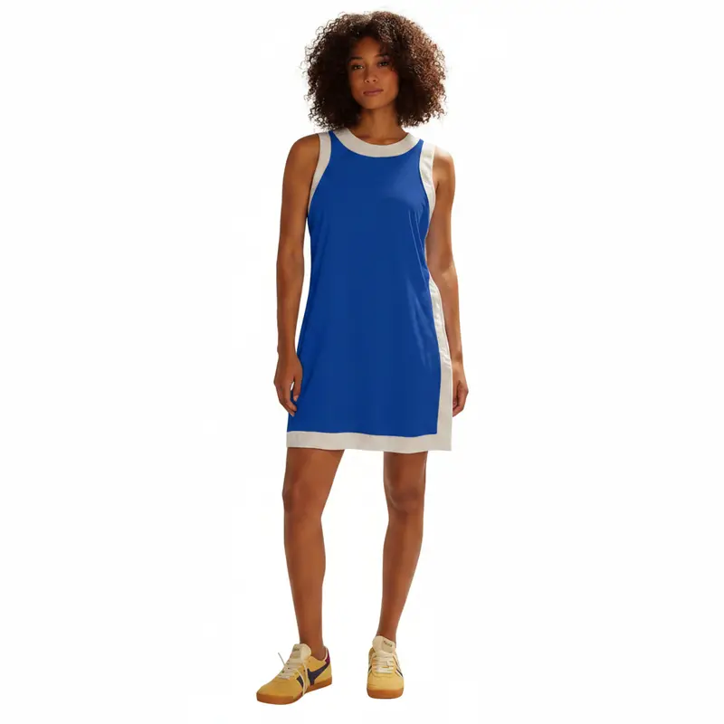 Damen Zweiteiler mit Shorts | Colorblock Lounge-Set aus atmungsaktivem Stoff | Lockeres Sommer-Outfit für Freizeit & Urlaub