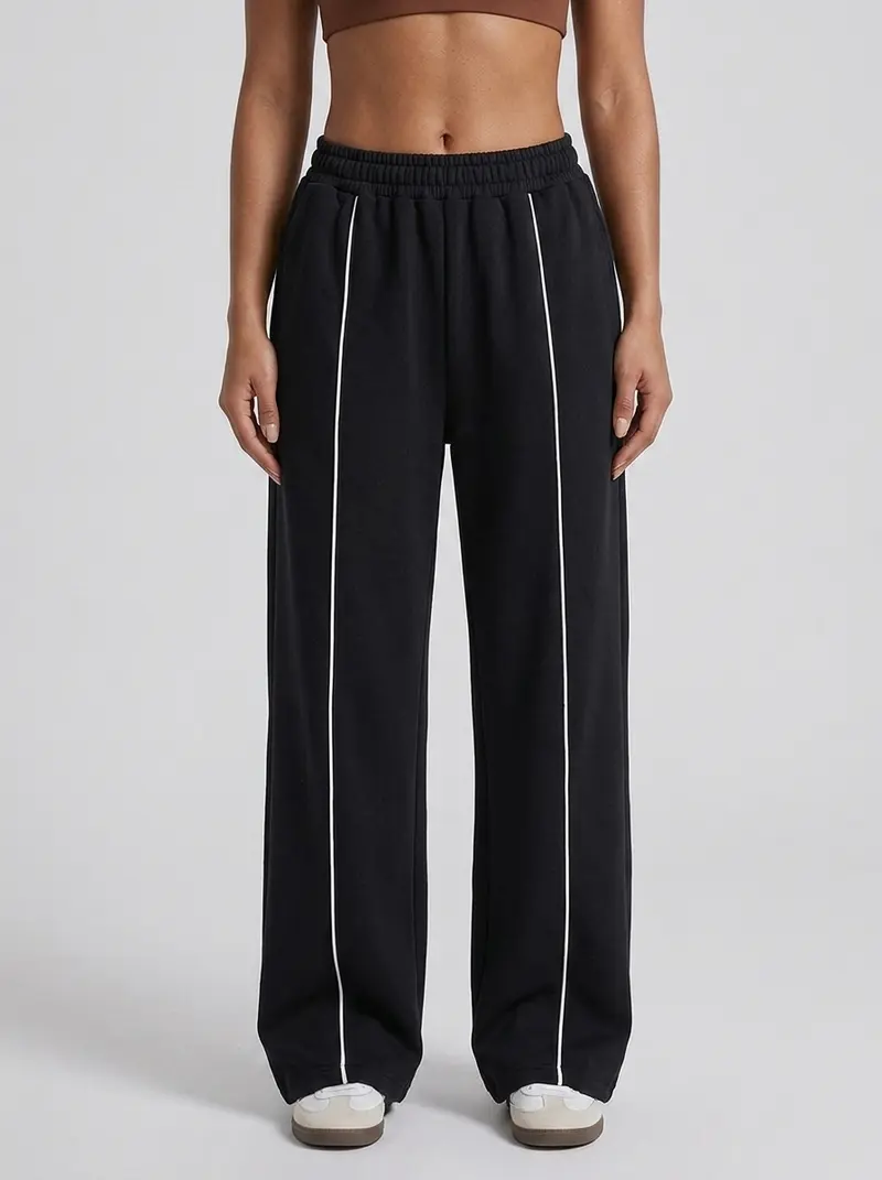 Dejomi Ridge Ease Wide-Leg Broek