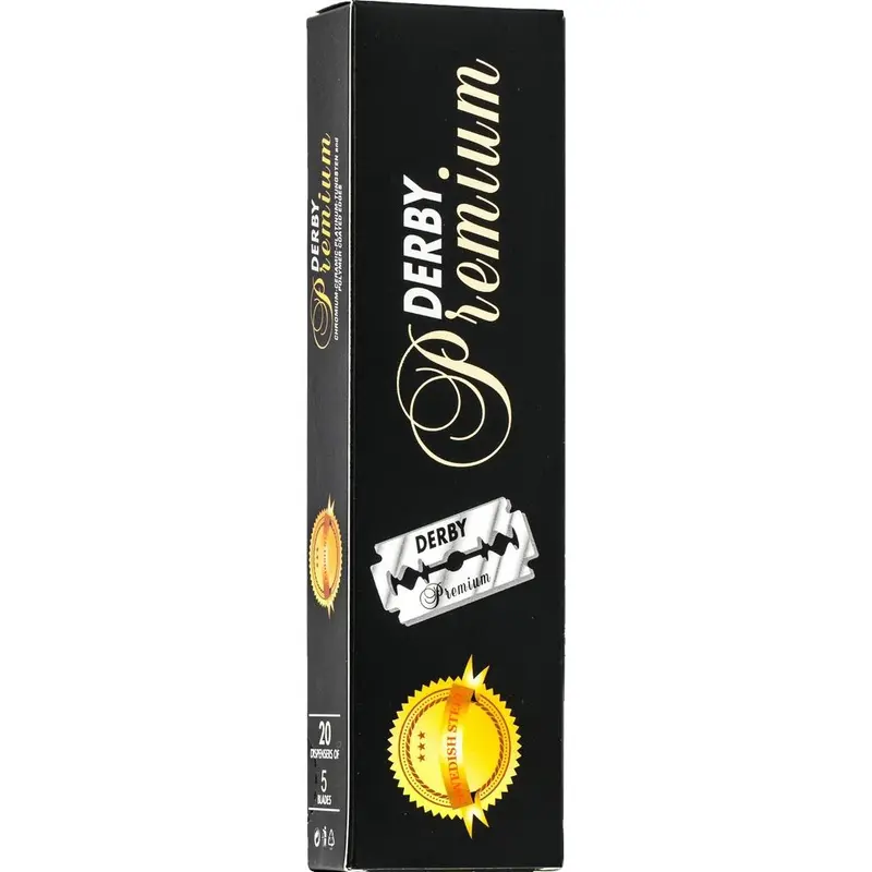 Derby Premium Double Edge Razor Blades - 100 Pieces