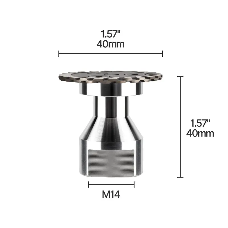 Diamant-Schleifscheibe 90 mm M14 | Gesinterte Diamantbeschichtung | Für Steinbearbeitung, Schleifen & Gravieren