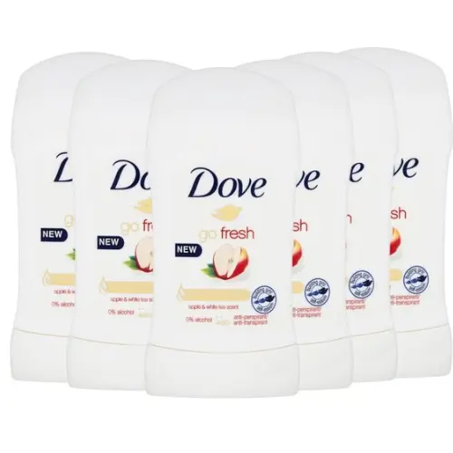 Dove Apple & White Tea Deodorant Stick - 6 x 40ml - Deodorant Vrouw