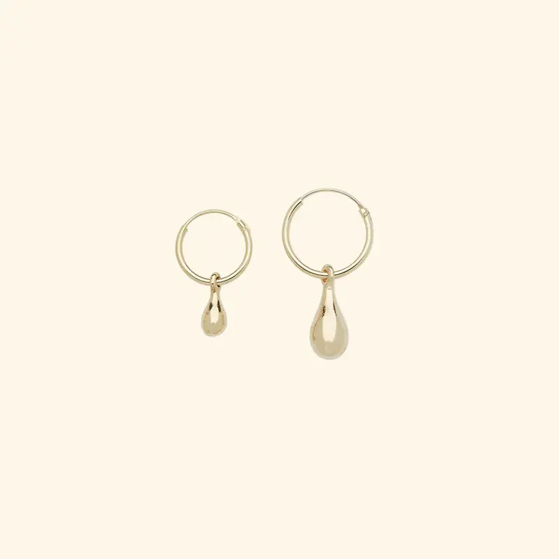 Droplet Pendant Gold