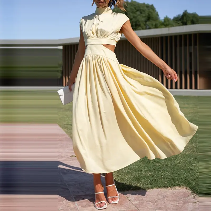 Elegantes Damenkleid für Abend & Anlass | Schmeichelnder Schnitt, bequem | Atmungsaktiv, stilvoll für Events & Dinner