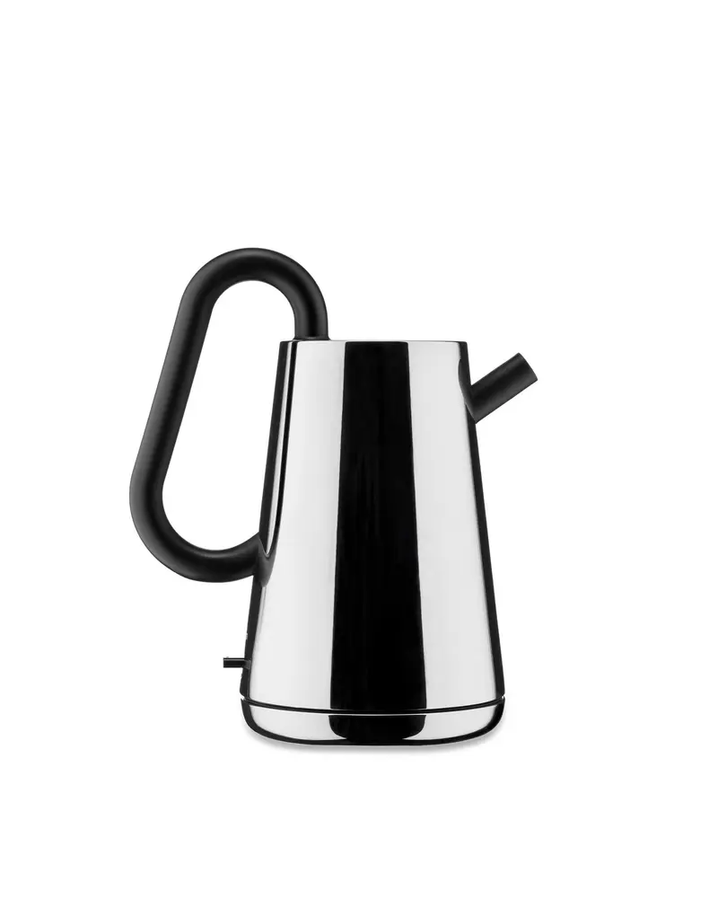 Elektrischer Wasserkocher | 1500 W aus 18/10 Edelstahl mit modernem Design und markantem Griff