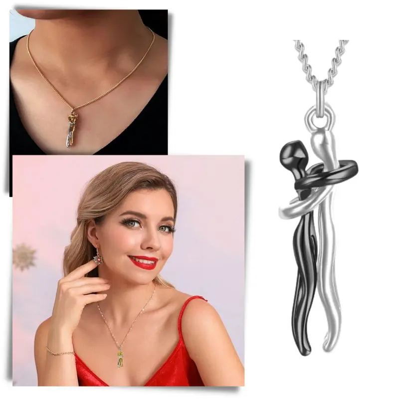 EmberaBond Halskette in 4 Farbvarianten | Zeitloses Statement-Design für Alltag & Anlass | Stilvoller Look mit Bedeutung