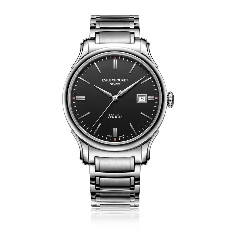 Emile Chouriet 08.1128.G.6.2.58.6 Herenhorloge - Zwitsers Luxe Ø 40 mm