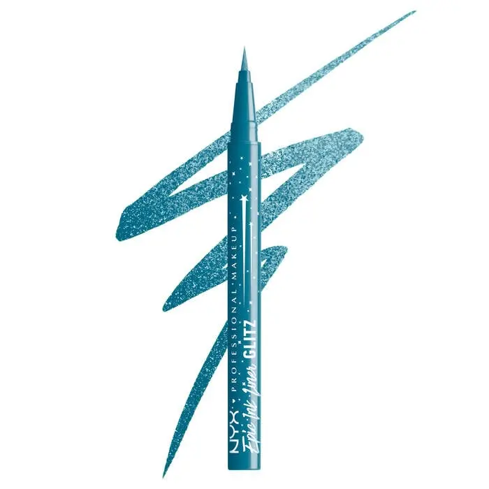 Epic Ink Liner Glitz Tapered Twinkle Blue