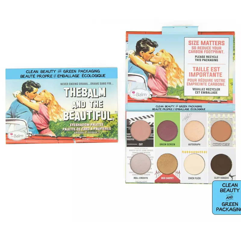 Eyeshadow Palette Thebalm and the Beautiful Episode 1