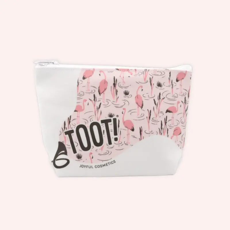 Fabulous Flamingo Makeup Bag