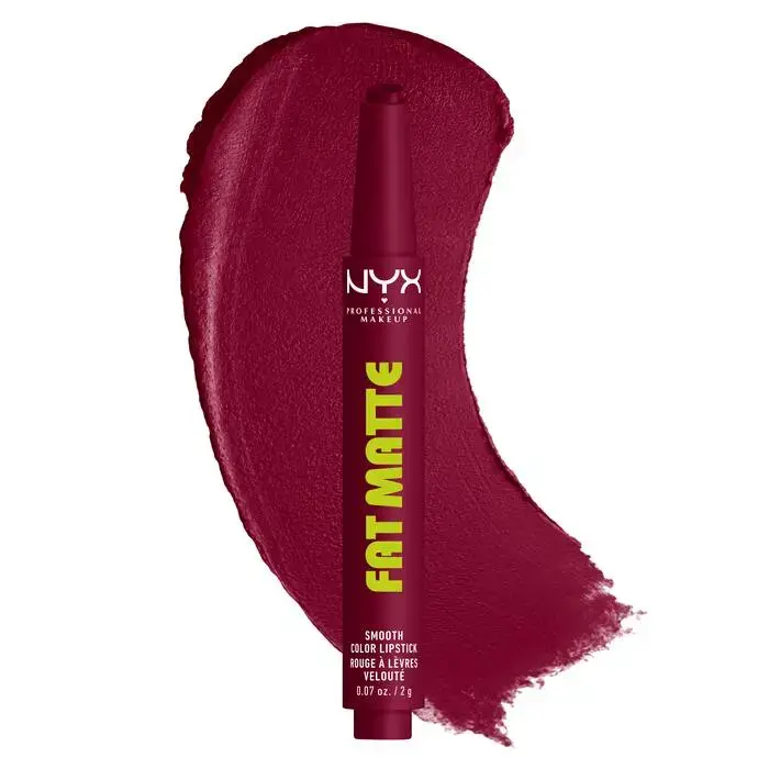 Fat Matte Smooth Color Lipstick Berry Smooth