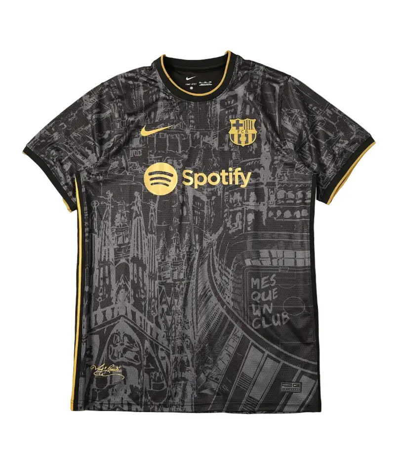 FC Barcelona Trikot 2023/24 City Map Special Edition | atmungsaktiv & leicht | reguläre Passform, Kurzarm | Alltag & Stadion