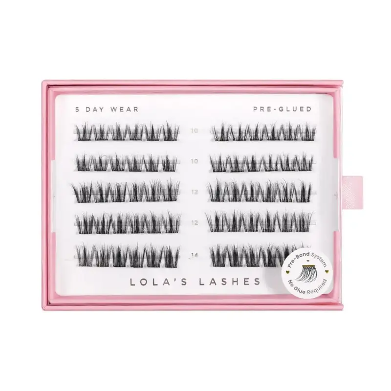 Feathered Pre Glued Lashes