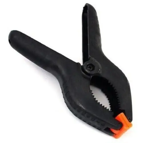 Federklemmen 15 cm (6 Zoll) 2er-Set | Nylon-Klemmzwingen mit verstellbaren Backen | Starke Spannkraft für Werkstatt & Hobby